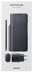 Чехол Samsung Galaxy Z Fold3 с карандашом и адаптером 25 Вт - Note pack Черный цена и информация | Чехлы для телефонов | kaup24.ee