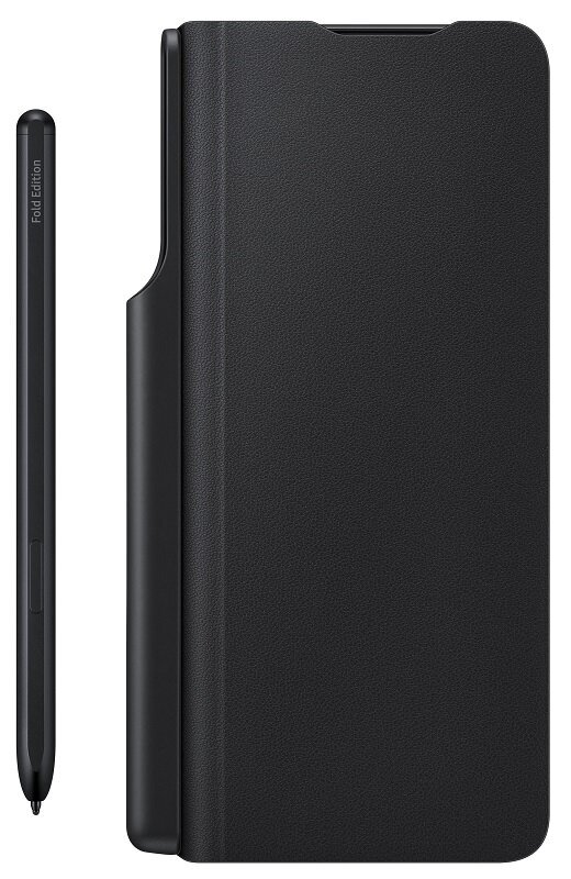 Telefoniümbris Samsung Galaxy Z Fold3 jaoks koos pliiatsi ja 25 W adapteriga, must hind ja info | Telefoni kaaned, ümbrised | kaup24.ee