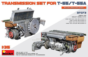Liimitav mudel MiniArt 37073 Transmission Set for T-55/T-55A 1/35 hind ja info | Liimitavad mudelid | kaup24.ee