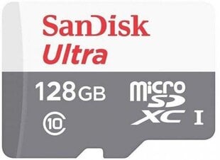SDXC 128GB UHS-I, SDSQUNR-128G-GN3MA цена и информация | Sandisk Мобильные телефоны, Фото и Видео | kaup24.ee