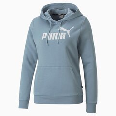 Puma толстовка женская essentials logo fl 586789*79, голубой 4064537590768 цена и информация | Женские толстовки | kaup24.ee