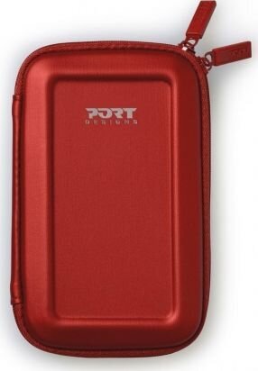 Port Designs Colorado Shock Pouch case Polyurethane Red цена и информация | Väliste kõvaketaste ümbrised | kaup24.ee