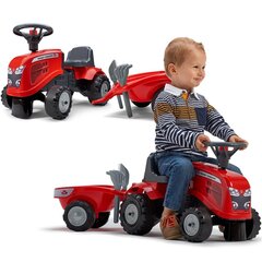 Трактор с прицепом - детский Massey Ferguson, красный цена и информация | Игрушки для малышей | kaup24.ee