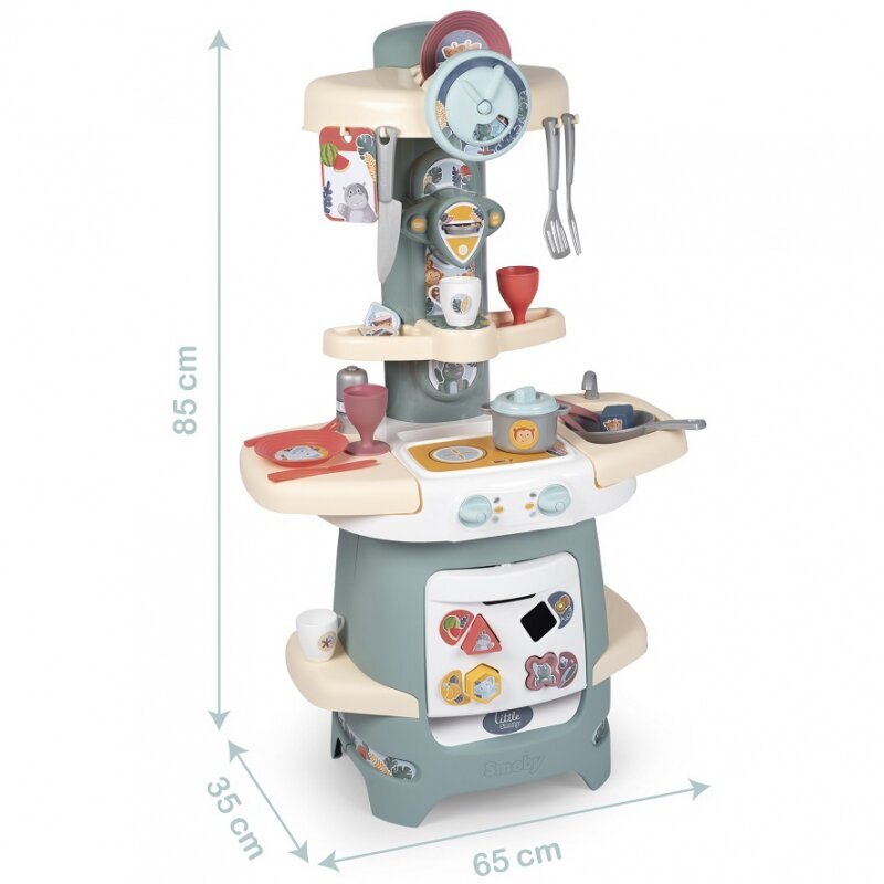 Laste köök Little Smoby, 65 x 35 x 85 цена и информация | Tüdrukute mänguasjad | kaup24.ee