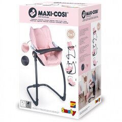 Стульчик для кормления кукол 3 в 1 Maxi Cosi Quinny, розовый цена и информация | Игрушки для девочек | kaup24.ee