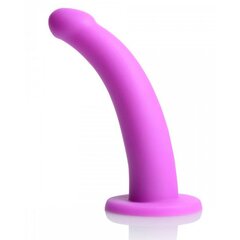 Navigator Silicone G-Spot Dildo with Harness Purple цена и информация | Фаллоимитаторы | kaup24.ee