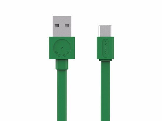 Allocacoc Kaabel USBcable USB-C Basic, 1.5 m, roheline hind ja info | Mobiiltelefonide kaablid | kaup24.ee