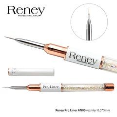 Reney Pro Liner AN00 0.3*5mm kaunistushari hind ja info | Maniküüri ja pediküüri tarvikud | kaup24.ee