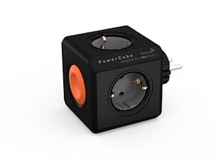 Allocacoc Pikendus PowerCube Original puldiga, must hind ja info | Pikendusjuhtmed, kaablid | kaup24.ee