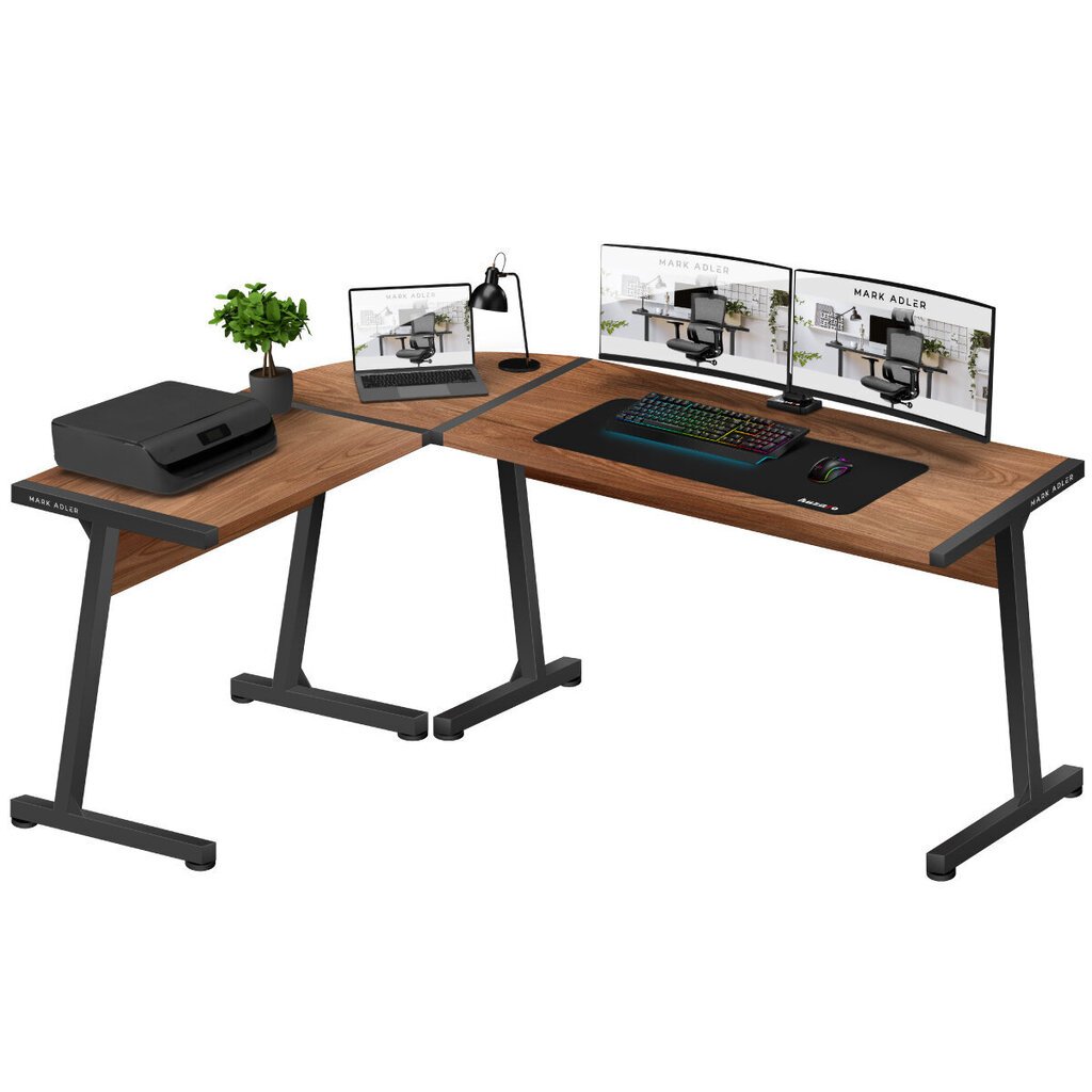 Kirjutuslaud Mark Adler Leader 5.5 Corner Desk WN цена и информация | Arvutilauad, kirjutuslauad | kaup24.ee