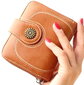 Väike rahakott naistele C24, pruun цена и информация | Naiste rahakotid | kaup24.ee