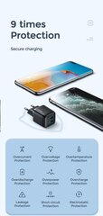 Joyroom L-2A121 Dual USB Charger Black hind ja info | Mobiiltelefonide laadijad | kaup24.ee