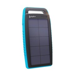 Водостойкое портативное зарядное устройство на солнечных батареях BigBlue BET111 15000мАч цена и информация | Зарядные устройства Power bank | kaup24.ee