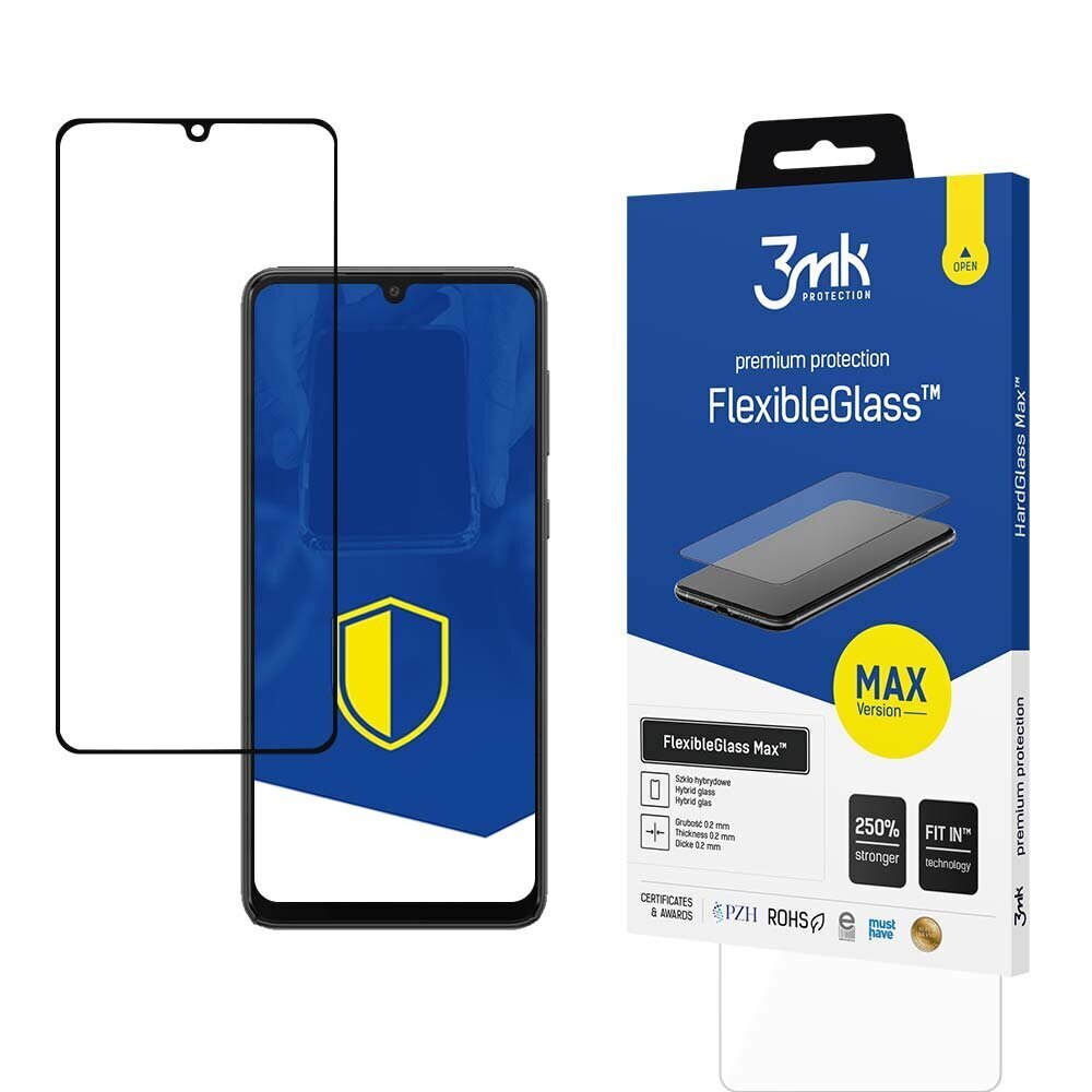 Samsung Galaxy A33 5G - 3mk FlexibleGlass Max™ screen protector цена и информация | Ekraani kaitsekiled | kaup24.ee