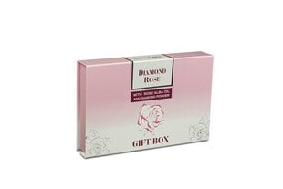 Подарочный набор diamond rose - мыло +парфюм 15 мл+кремовая сыворотка 35 мл.(4 шт.), BDR223 цена и информация | Кремы, лосьоны для тела | kaup24.ee