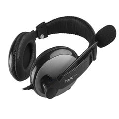 Наушники с микрофоном HAVIT wired headphones H139d on-ear with microphone steel-grey цена и информация | Наушники | kaup24.ee