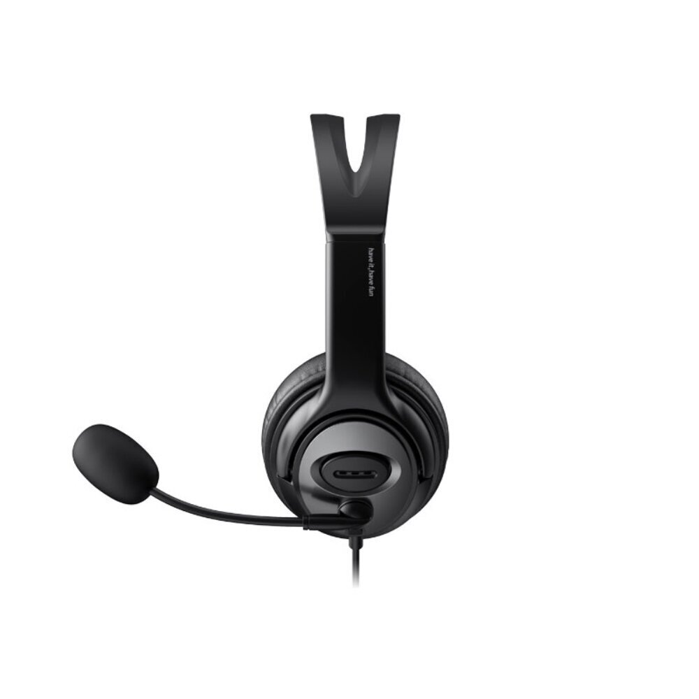 HAVIT wired headphones H206d on-ear with microphone black hind ja info | Kõrvaklapid | kaup24.ee