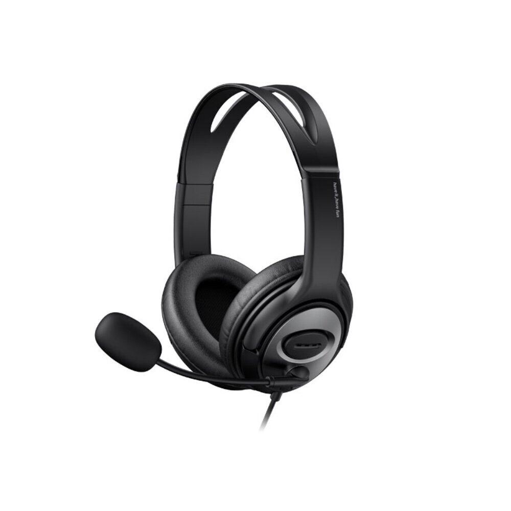 HAVIT wired headphones H206d on-ear with microphone black цена и информация | Kõrvaklapid | kaup24.ee