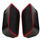 HAVIT computer speakers 2.0 HV-SK473 black-red цена и информация | Kõlarid | kaup24.ee