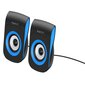 HAVIT computer speakers 2.0 HV-SK599 black-blue цена и информация | Kõlarid | kaup24.ee