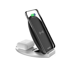 HAVIT wireless charger W3005 2w1 10W black hind ja info | Mobiiltelefonide laadijad | kaup24.ee