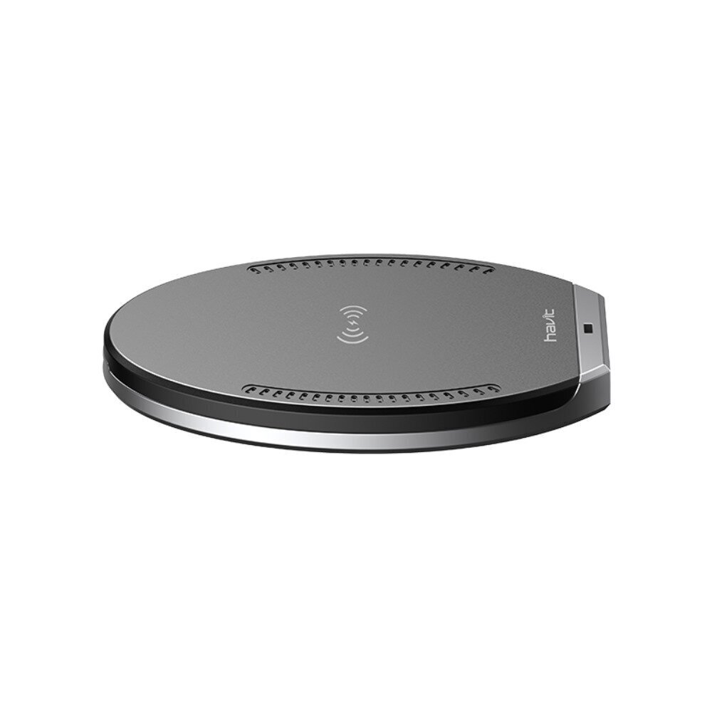 HAVIT wireless charger W3005 2w1 10W black цена и информация | Mobiiltelefonide laadijad | kaup24.ee