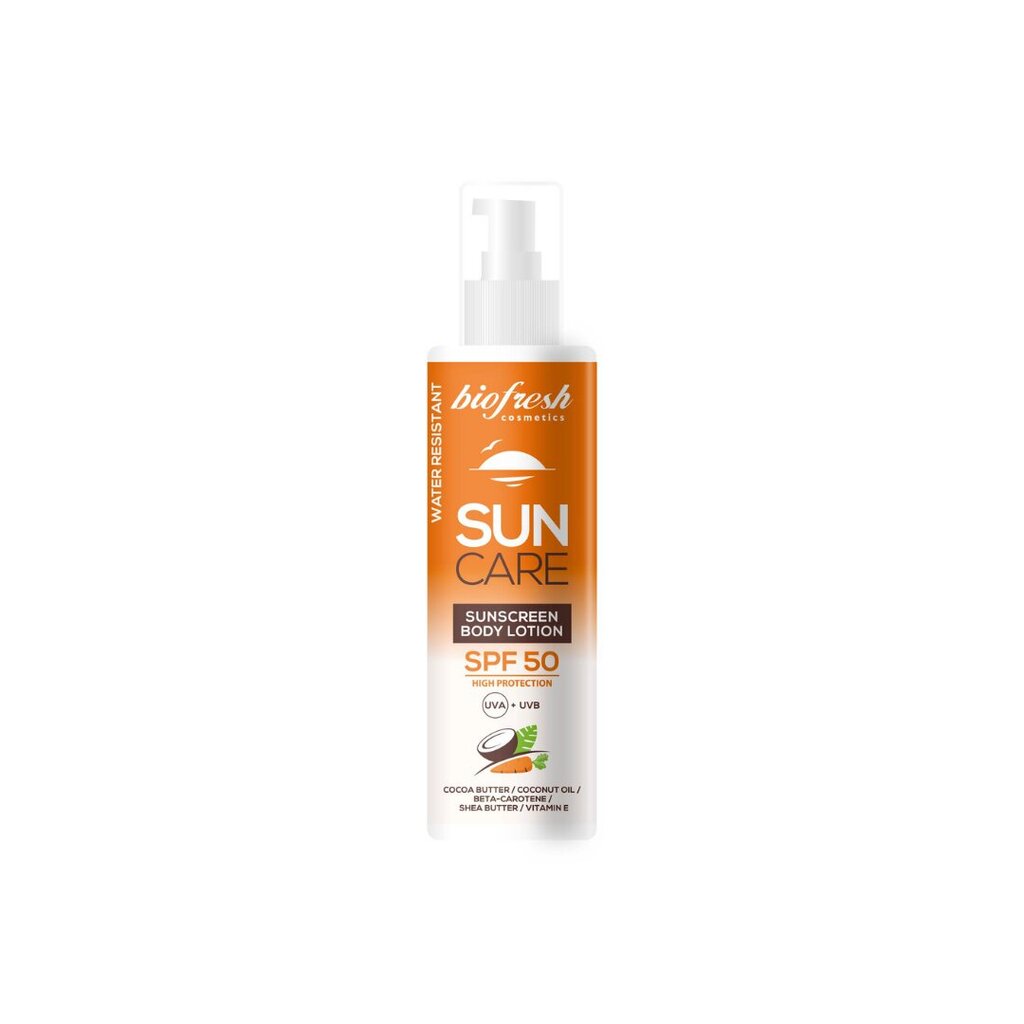 Päikesekaitsekreem spf 50 sun care 200 ml, BSC027 hind ja info | Päikesekreemid | kaup24.ee