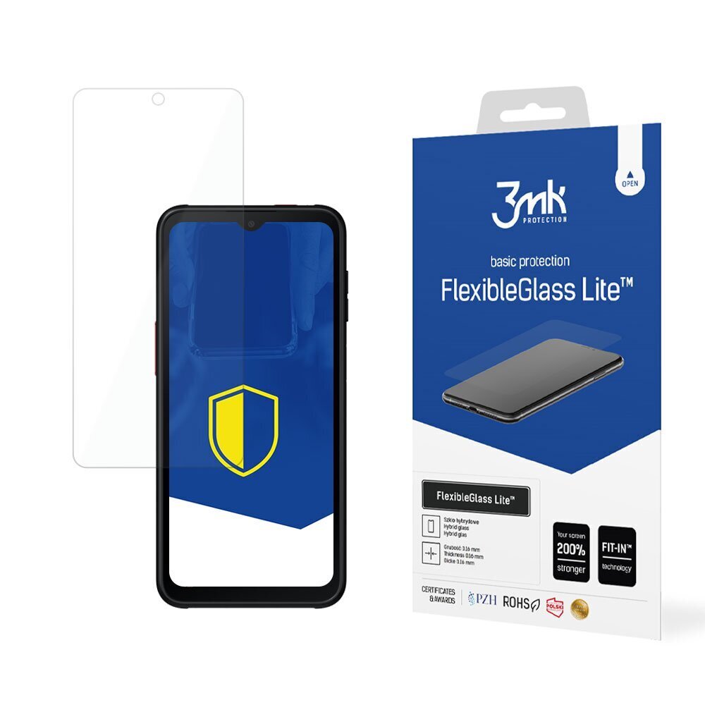 Samsung Galaxy XCover 6 Pro - 3mk FlexibleGlass Lite™ screen protector цена и информация | Ekraani kaitsekiled | kaup24.ee