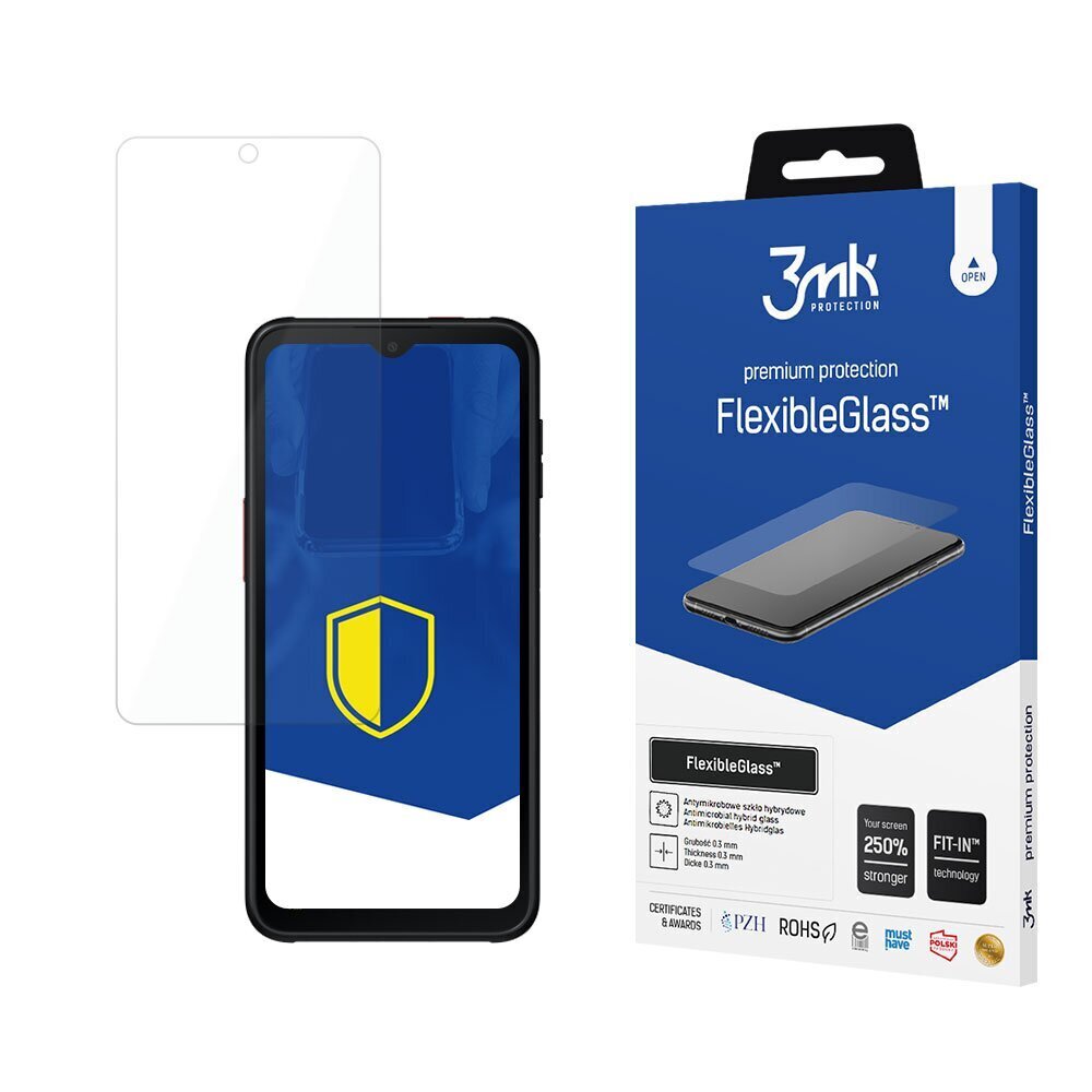 Samsung Galaxy XCover 6 Pro - 3mk FlexibleGlass™ screen protector hind ja info | Ekraani kaitsekiled | kaup24.ee