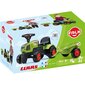 Laste traktor koos haagisega - Baby Claas Axos 310, roheline hind ja info | Poiste mänguasjad | kaup24.ee