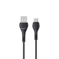 Кабель HAVIT cable  CB6161 USB - USB-C, 1.0 м цена и информация | Кабели для телефонов | kaup24.ee