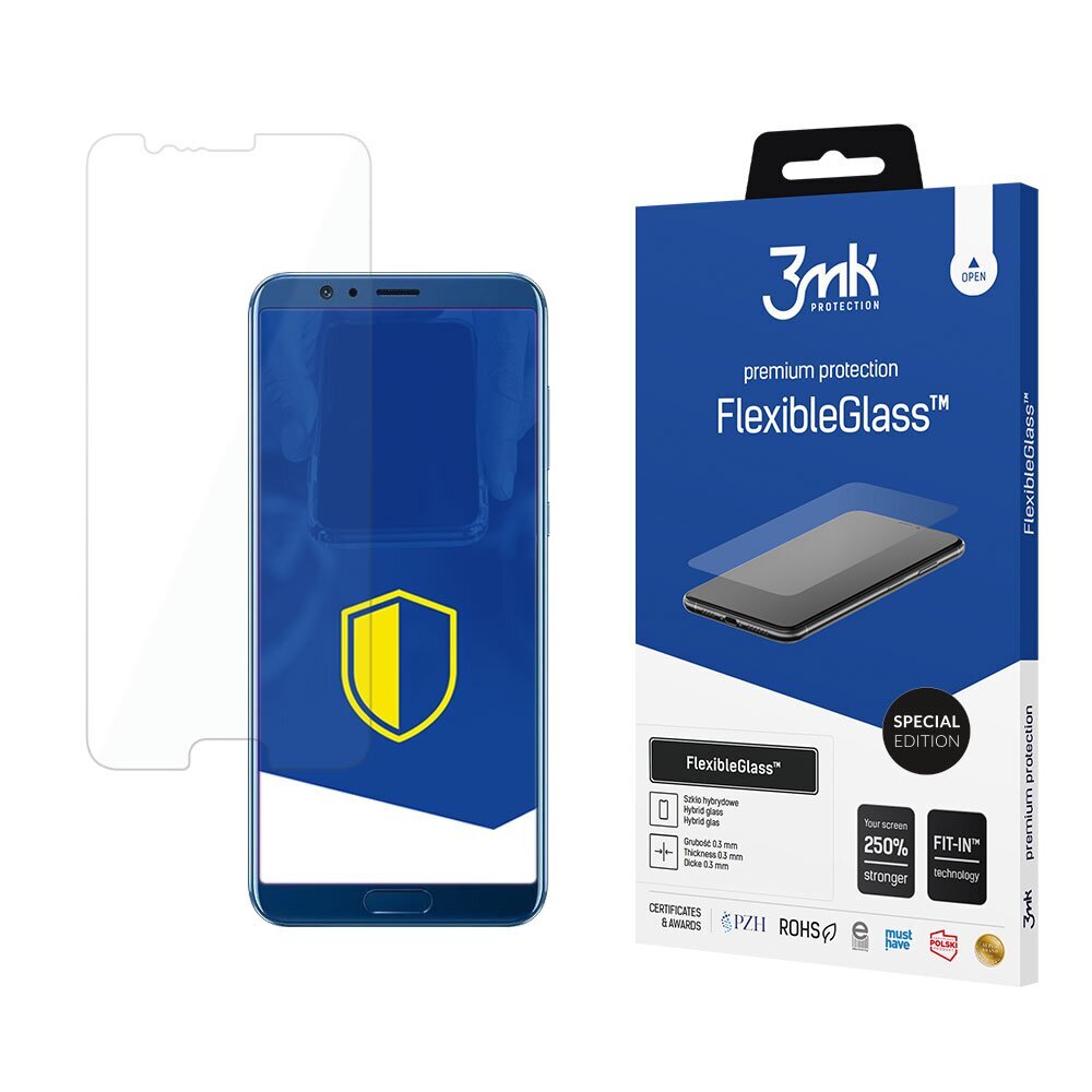 Honor View 10 - 3mk FlexibleGlass™ Special Edition screen protector hind ja info | Ekraani kaitsekiled | kaup24.ee