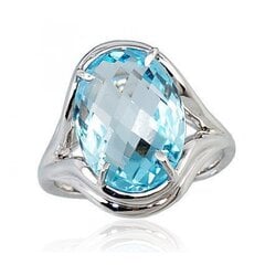 Золотое кольцо для женщин Diamond Sky Heavenly Topaz 4752263017795 цена и информация | Кольцо | kaup24.ee