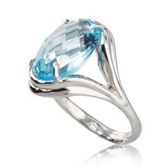 Золотое кольцо для женщин Diamond Sky Heavenly Topaz 4752263017795 цена и информация | Кольцо | kaup24.ee