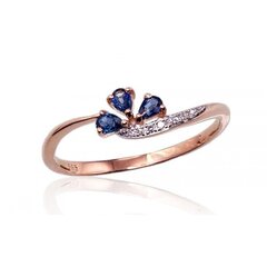 Золотое кольцо для женщин Diamond Sky Imperial Crown IV 4752263019980 цена и информация | Кольцо | kaup24.ee