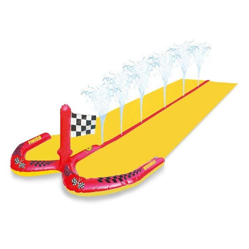Vee Liurada Racing Sprinkler Swim Essentials Kollane цена и информация | Täispuhutavad veemänguasjad ja ujumistarbed | kaup24.ee
