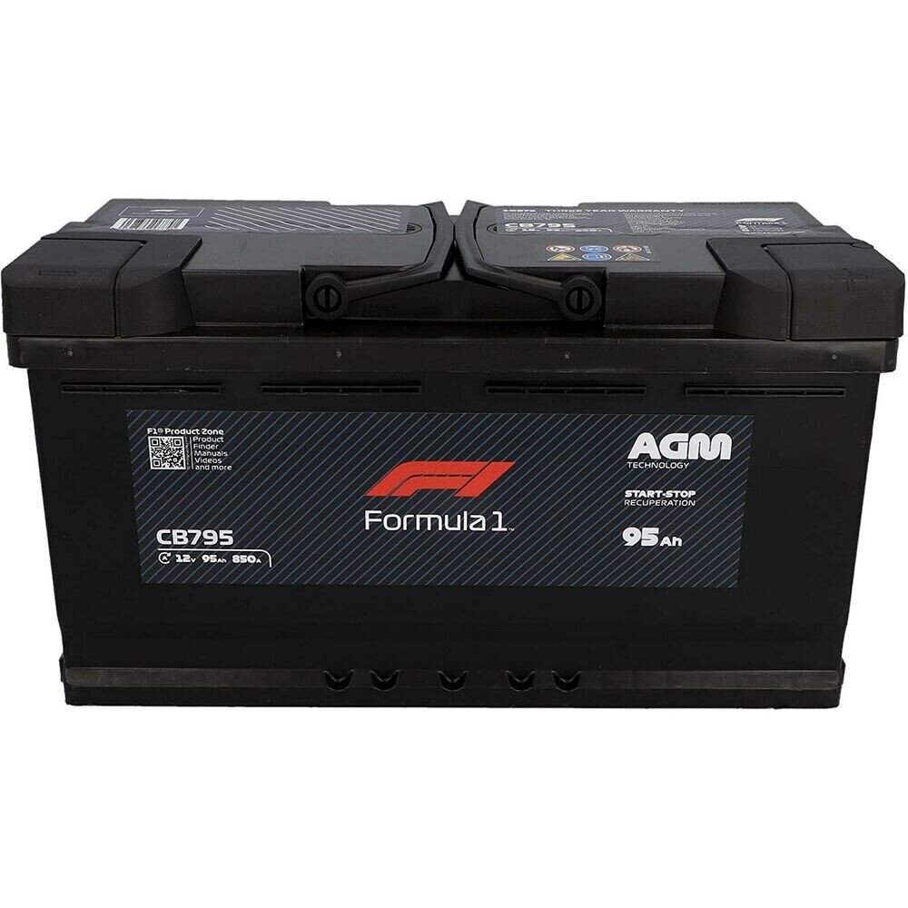 Autoaku Formula 1 F110876 95 Ah 850 A 12 V цена и информация | Akud | kaup24.ee