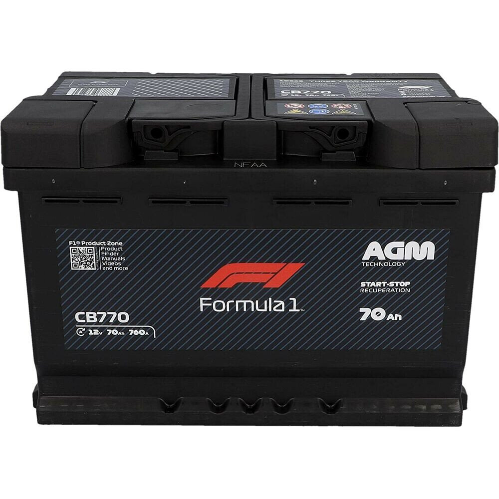 Autoaku Formula 1 F110868 760 A 12 V 70 Ah hind ja info | Akud | kaup24.ee