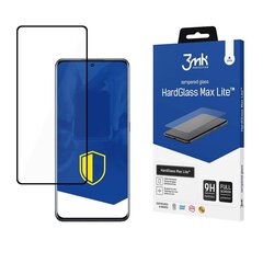 Защитная пленка для экрана Xiaomi 12/12X Black 3mk HardGlass Max Lite™ цена и информация | Защитные пленки для телефонов | kaup24.ee