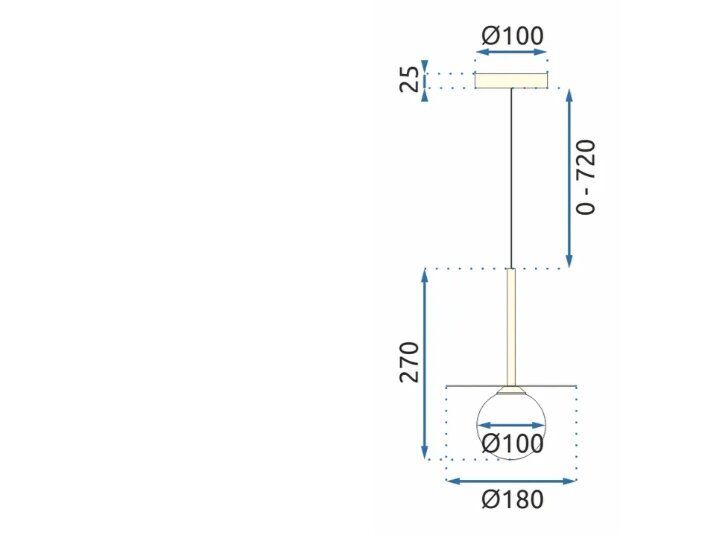 Kuldne rippvalgusti Kuldne varju 10cm APP939-1CP цена и информация | Rippvalgustid | kaup24.ee