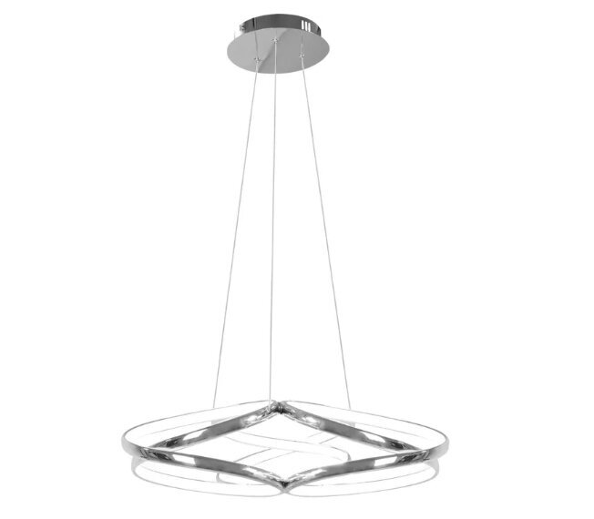 LED moodne laevalgusti + PILOT APP795-CP Flat Chrome hind ja info | Rippvalgustid | kaup24.ee