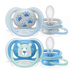 Philips Avent Ultra Air Art.SCF085/03 Silikona knupīši 6-18 mēn. (2 gab.) hind ja info | Lutid | kaup24.ee