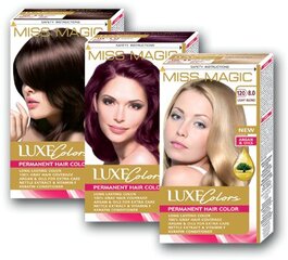 Püsiv juuksevärv Miss Magic Luxe Colors 1.1 Blue black, 93 ml цена и информация | Краска для волос | kaup24.ee