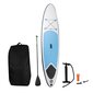 Sup-laud aeruga, 305 cm, valge/sinine hind ja info | Veesport | kaup24.ee