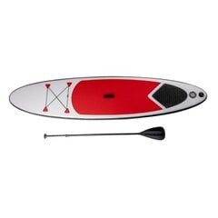 Sup-laud aeruga, 305 cm, valge/punane hind ja info | Veesport | kaup24.ee