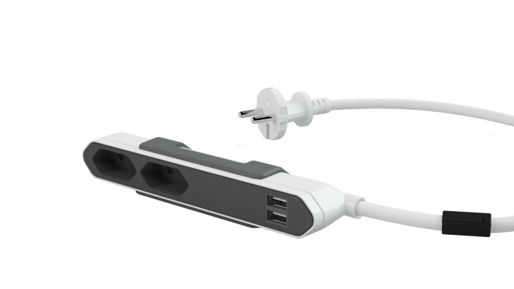 Allocacoc Pikendusjuhe PowerBar USB 1,5m hind ja info | Pikendusjuhtmed, kaablid | kaup24.ee