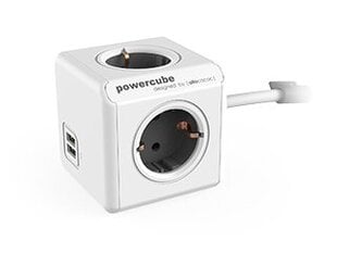 Allocacoc Pikendusjuhe PowerCube Extended USB, 3m цена и информация | Удлинители | kaup24.ee