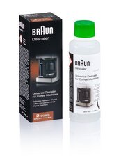 DELONGHI SET 200ML- BRAUN DESCALER AX13210003 AromaSelect, FlavorSelect hind ja info | Kodumasinate lisatarvikud | kaup24.ee