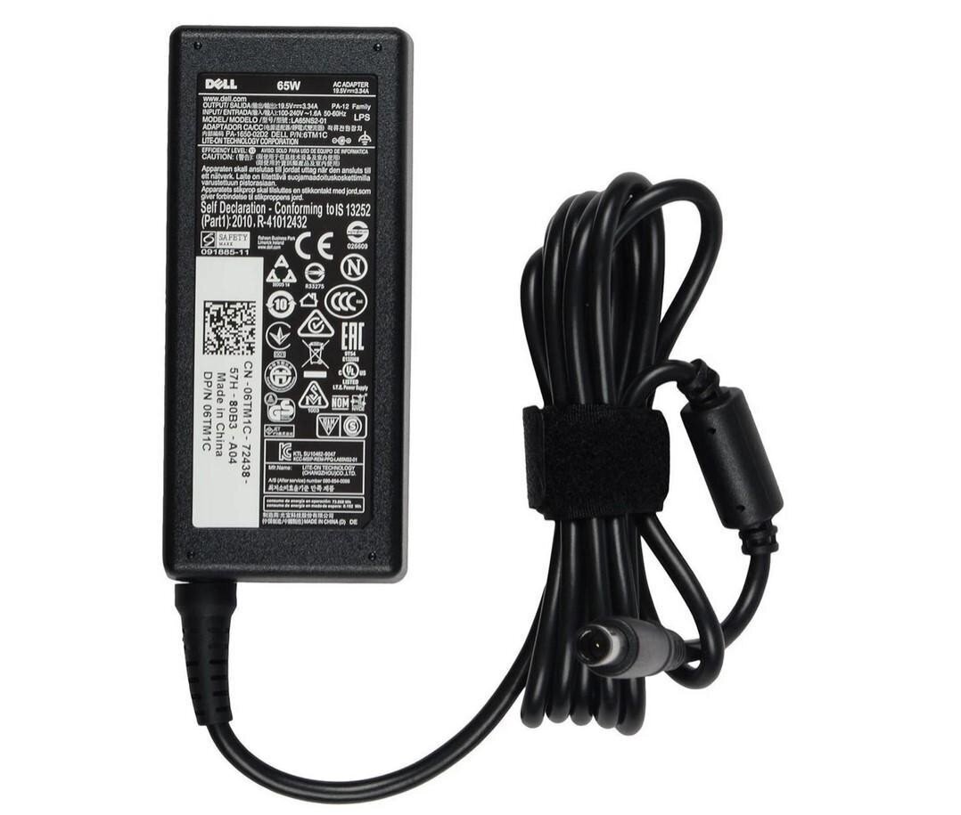 Ehtne Dell AC adapter 65W 19.5V 3.34A 98R6C_EU_CORD цена и информация | Sülearvutite laadijad | kaup24.ee