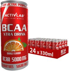 Toidulisand Activlab BCAA Xtra Drink, Apelsinimaitseline, 330 ml цена и информация | Аминокислоты | kaup24.ee
